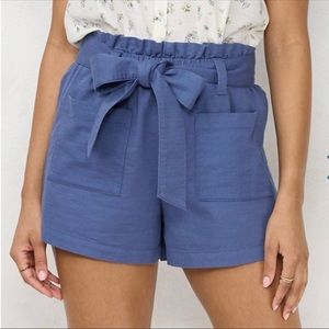 Women's LC Lauren Conrad Smocked Waist Belted Shorts